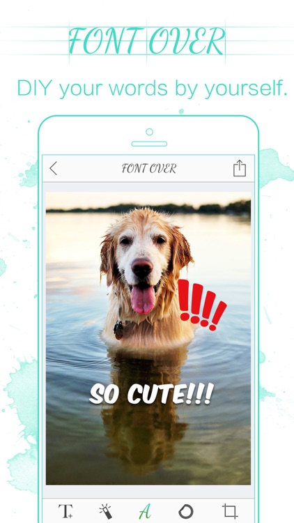 Font Over: Label text on photo screenshot-3
