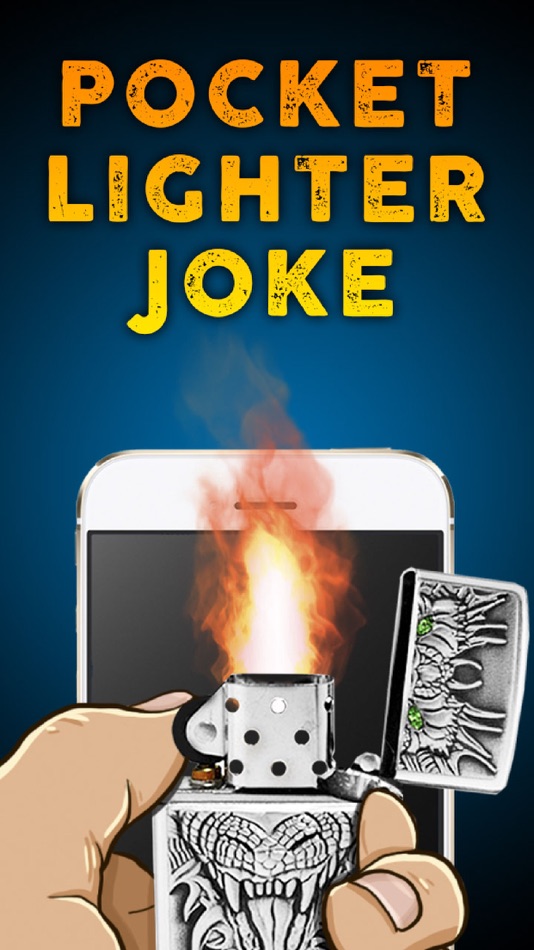 #1. Pocket Lighter Joke (iOS) 由: Mariya Ivanova