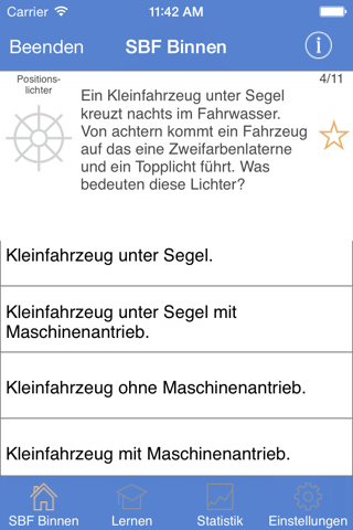 SBF Binnen App - Sportbootführerschein Binnen screenshot 3