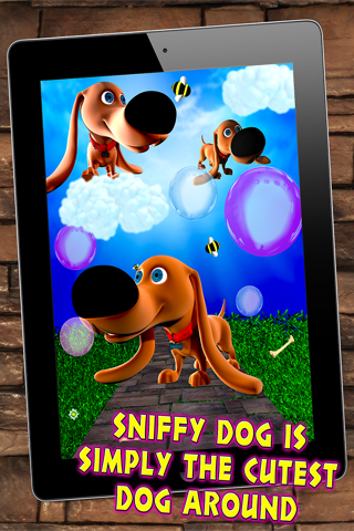 Sniffy Dog Run - Bubble Bee Adventure screenshot 2