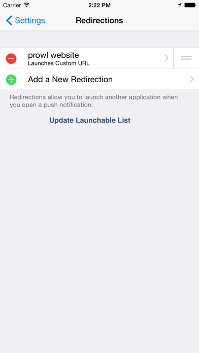 Prowl: Easy Push Notifications Screenshot