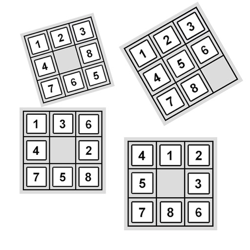 Eight Number Puzzle iOS App