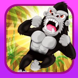 Climbing Ape - Angry Gorilla Jumping Rush FREE