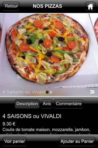 Four à pizza screenshot 4