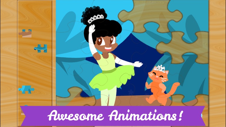 Ballerina Puzzles for Kids - Ballet Stars Jigsaw Games for Little Girls screenshot-3