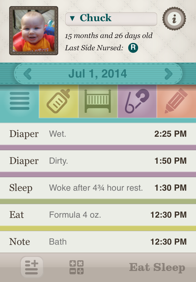 Eat Sleep Simple Baby Tracking