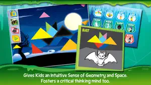 Kids Learning Puzzles: Halloween - Tangram Building Blocks Make Your Brain Pop screenshot #4 for iPhone