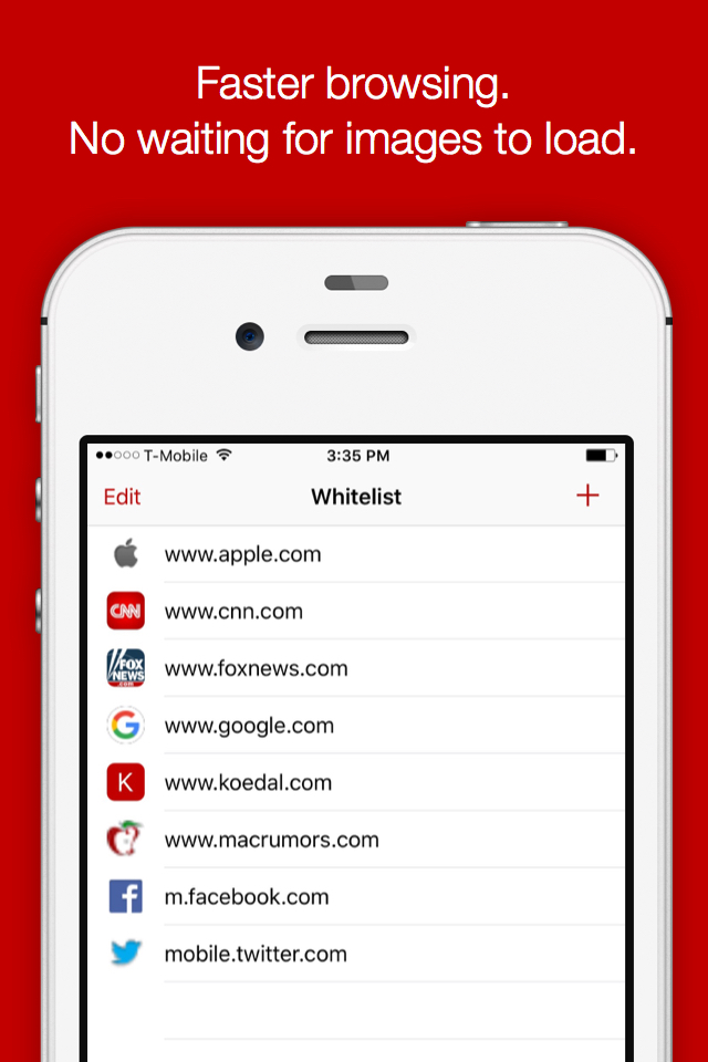 Image Blocker - Browse the Web Faster Leaner and Safer
