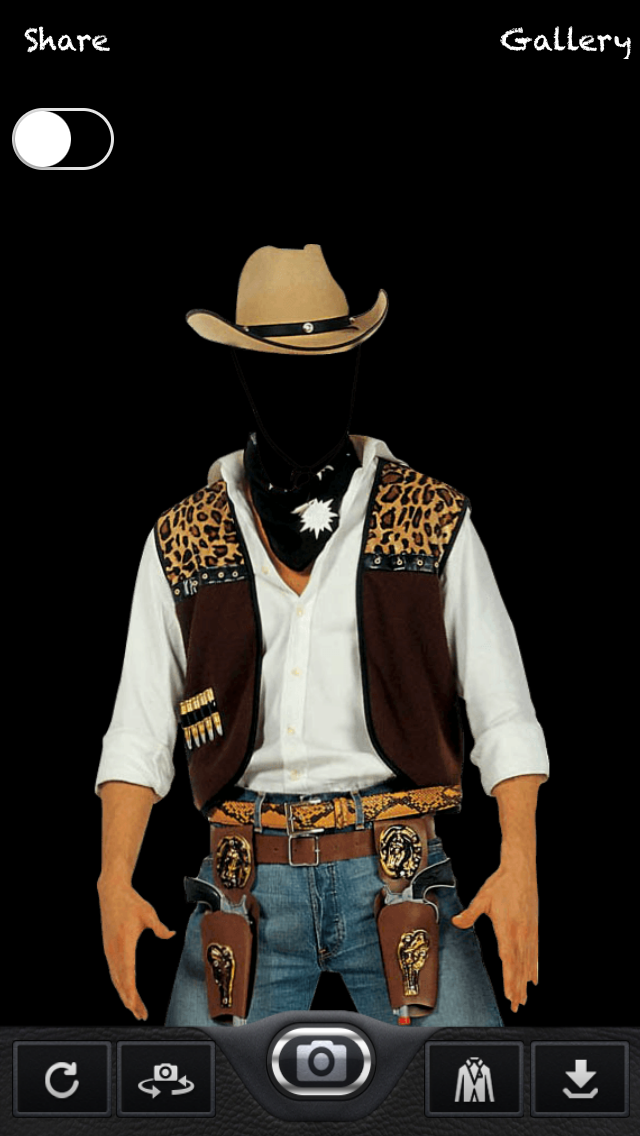 Cowboy Photo Montage