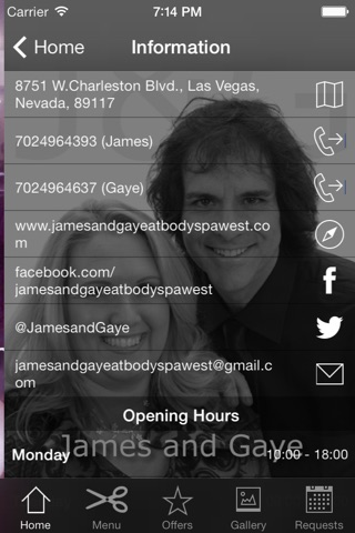 James and Gaye at Body Spa West screenshot 3