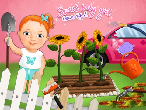 Screenshot #6 pour Sweet Baby Girl Clean Up 2 - My House, Garden and Garage (No Ads)