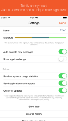 Flows - Chat Without Internet screenshot 3