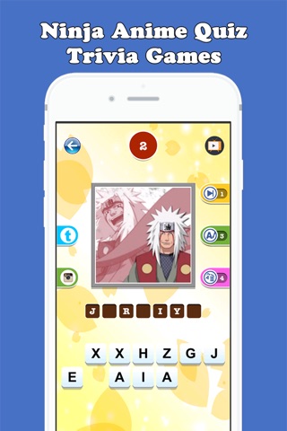 Guess The Character Ninja Anime Quiz Trivia Games : FC Naruto Shippuden Edition screenshot 2