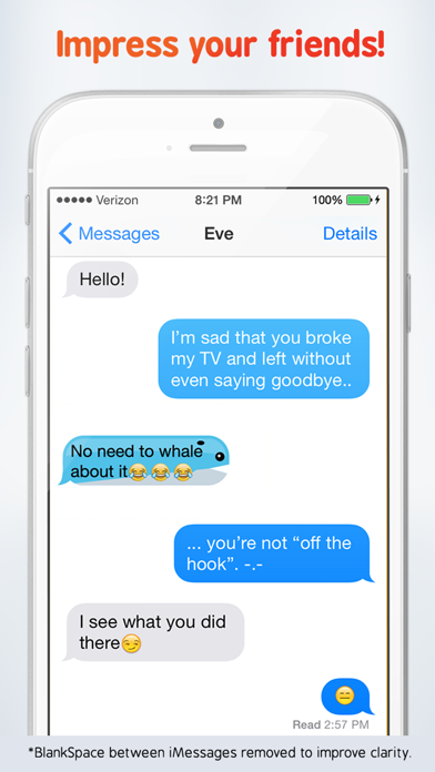 Screenshot #3 pour Nemos - Themed Bubble Image Designer for iMessages