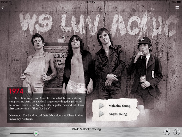 In The Studio: AC/DC - The Bon Scott Era