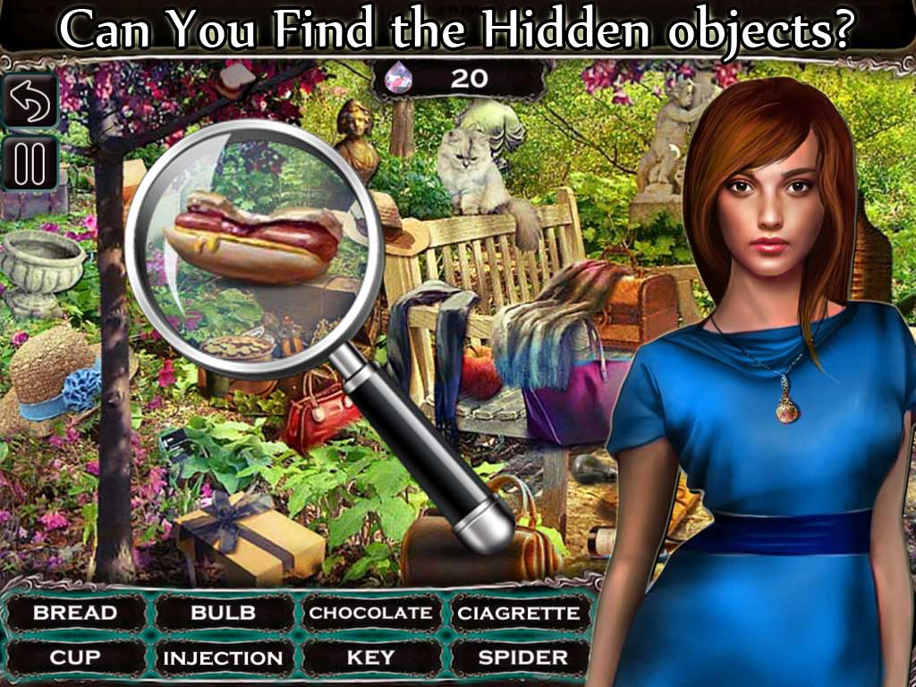 Hidden objects mystery free games