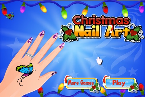 Christmas Nail Art - Christmas Games screenshot 2