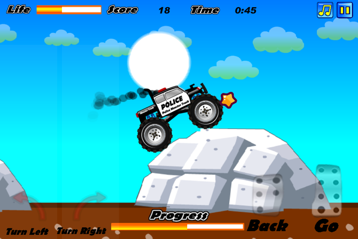 police monster truck