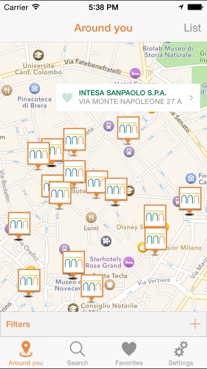 Intesa Sanpaolo Group ATM Locator