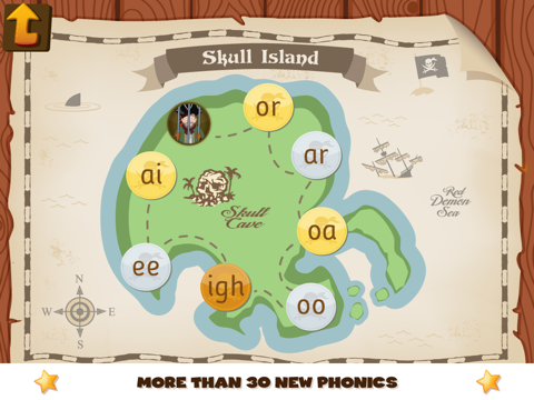 Screenshot #5 pour Pirate Phonics 2 : Kids learn to read!