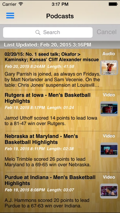 College Basketball Radio screenshot-4