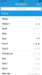 emoticons - free iphone screenshot 1