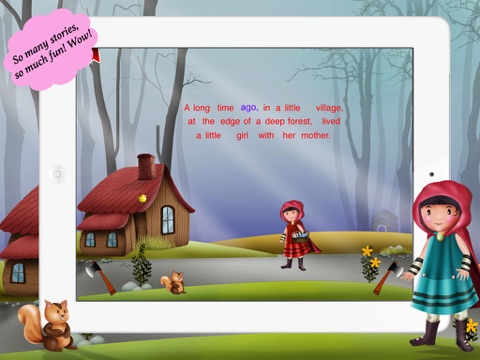 Red Riding Hood for Children by Story Time for Kids screenshot 2