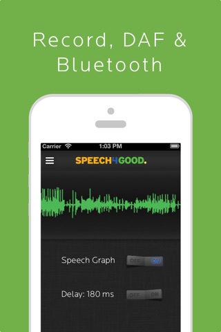 Speech4Good - Stuttering & Speech Therapy with DAF screenshot 2