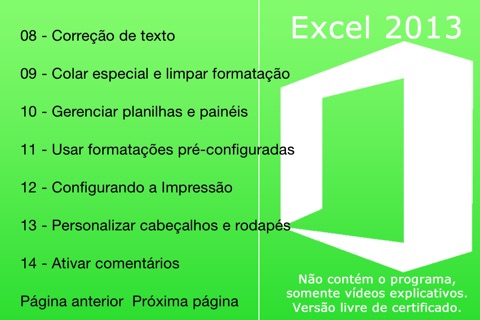 Tutorial Excel 2013 Edition for iPhone screenshot 4