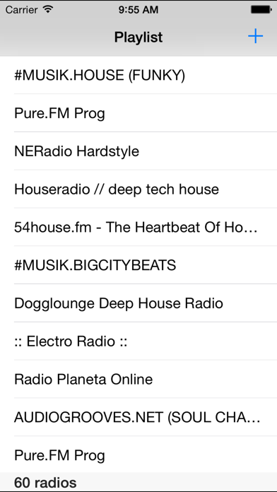 Screenshot #1 pour ILoveHouseMusic - Gratuit house music streaming mp3 application