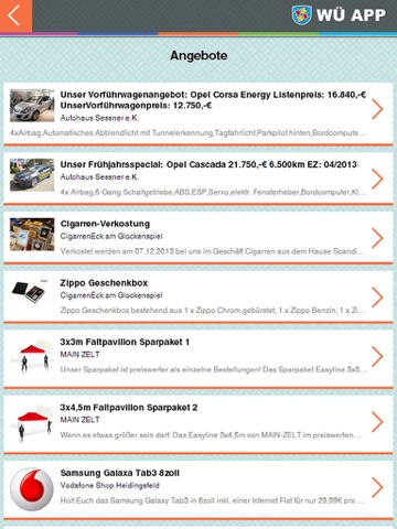 Screenshot #6 pour WÜ App : Die App für Würzburg