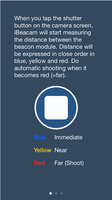 Screenshot #1 pour iBeacam - Using iBeacon as a remote shutter