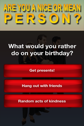 Are You A Nice Or Mean Person - Find It Out With This Quiz! screenshot 3