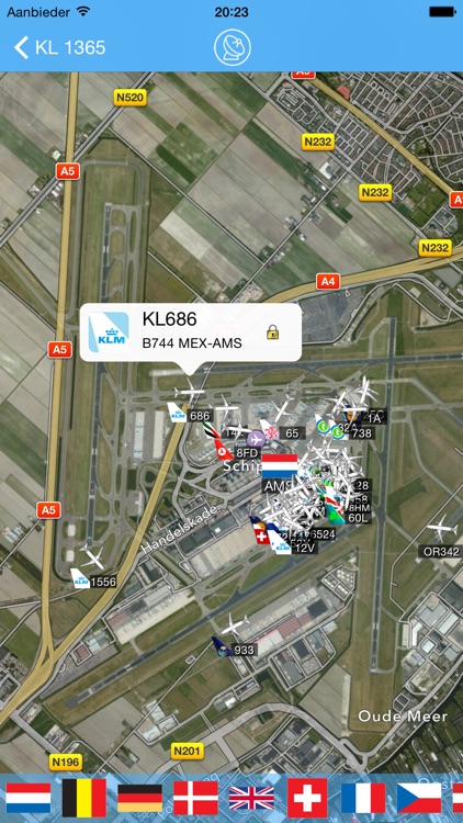 Amsterdam Schiphol iPlane Vluchtinformatie - Eindhovenm, Rotterdam Netherlands Airport