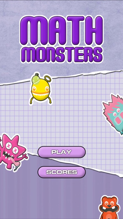 Math Monsters - Bingo screenshot-0
