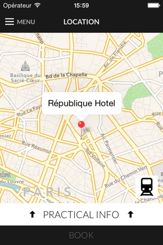 Republique Hotel Paris screenshot 4