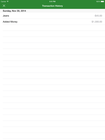 Change - simple budget app for expense tracking iPad screenshot 4 - Finance app