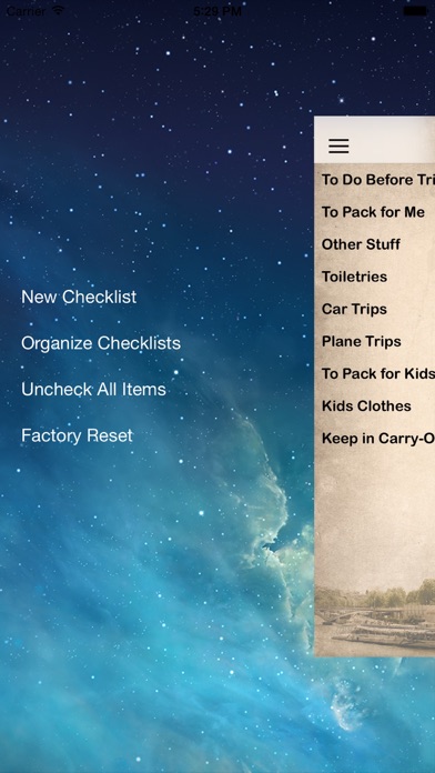 Essential Travel Checklist review screenshots