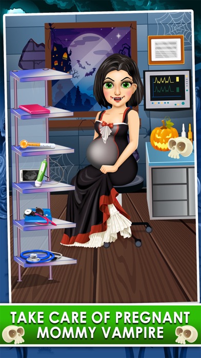 Halloween Mommy's Newborn Baby Doctor - My Make-up Salon Girl Games! Screenshot