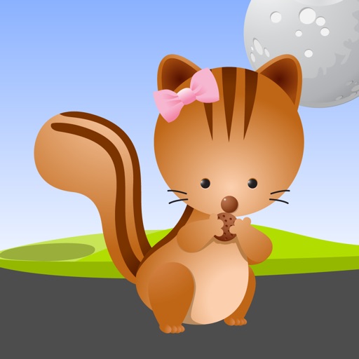 Squirrel Dodger: fast, fun, rock avoiding game icon