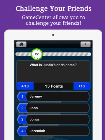 Screenshot #6 pour Quiz 4 Justin Bieber!
