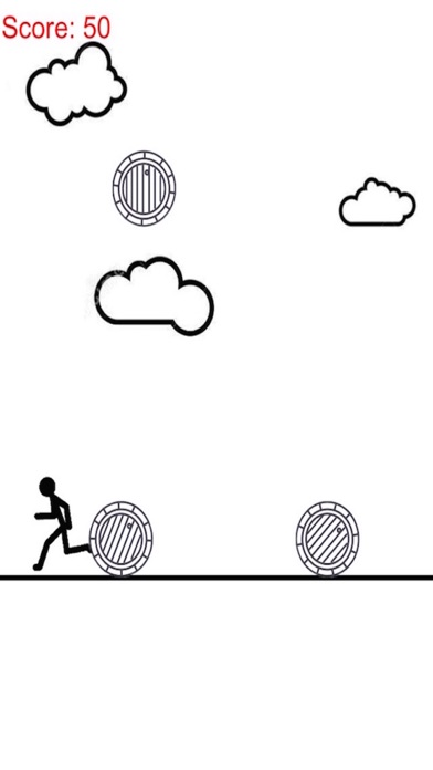 Screenshot #1 pour Stickman Sur Papier - Rain Of Barrel gratuit