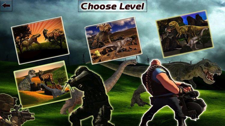 Dino Shooting Adventure In Jungle And Desert : The Shooting Game