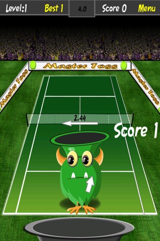 Master Toss - Precision Practice On Tennis Court screenshot 3