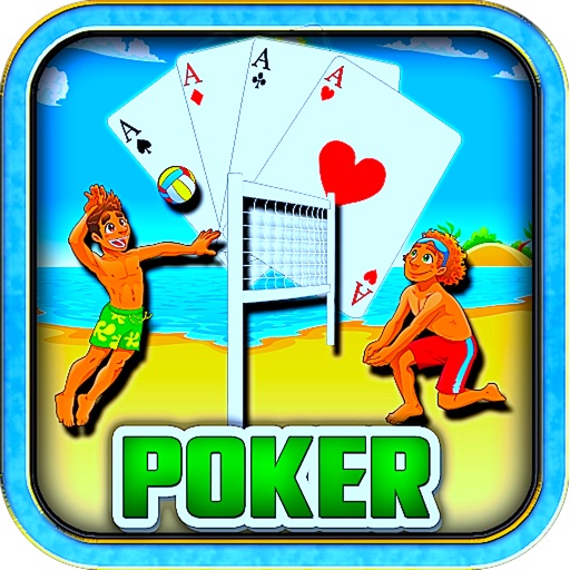 Offline Poker Video Free Volley Star Sports Beach Slots Casino - Original Cards Game Dealer Saga HD Vegas Way Edition Icon