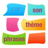 Je lis avec des étiquettes ! Phrases autour des Sons et Thèmes - 앱 아이콘