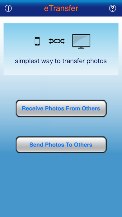 Screenshot #1 pour eTransfer