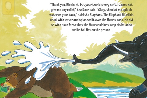 The Bear's Back - Interactive eBook in English for children with puzzles and learning games screenshot 4