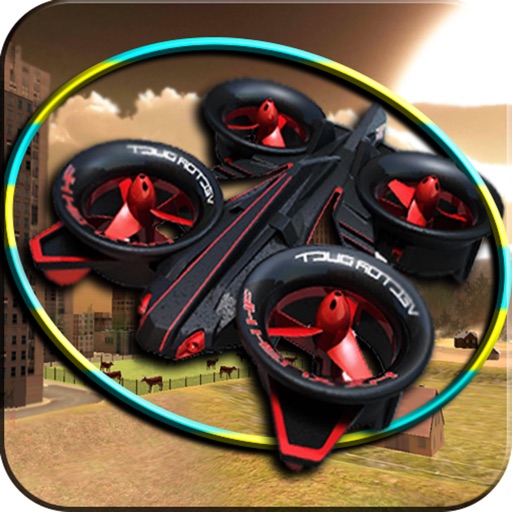 Drone Quadcopter Simulation icon