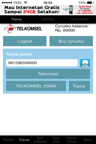 Cyrusku screenshot 2